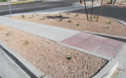 LA Fitness Sidewalks