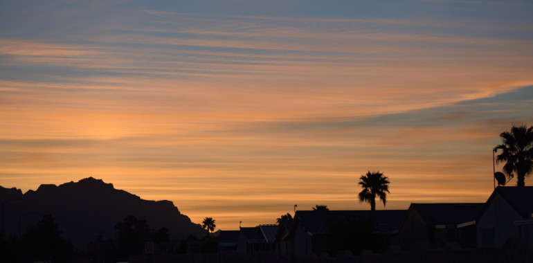 Sunrise over the Superstition’s